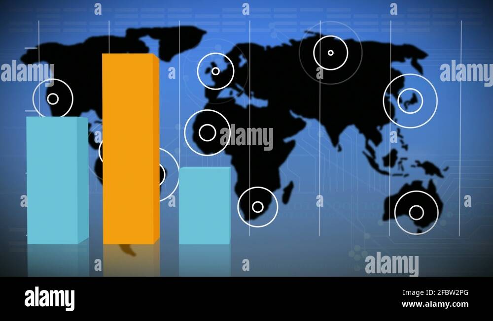 Bar graph map Stock Videos & Footage - HD and 4K Video Clips - Alamy