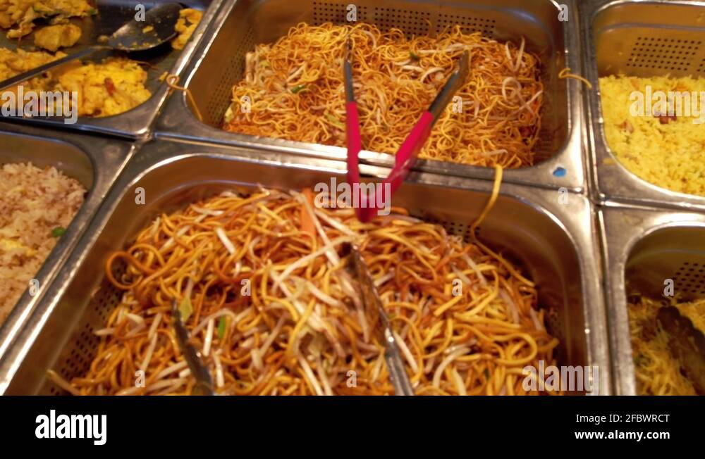 Chinese buffet restaurant Stock Videos & Footage - HD and 4K Video