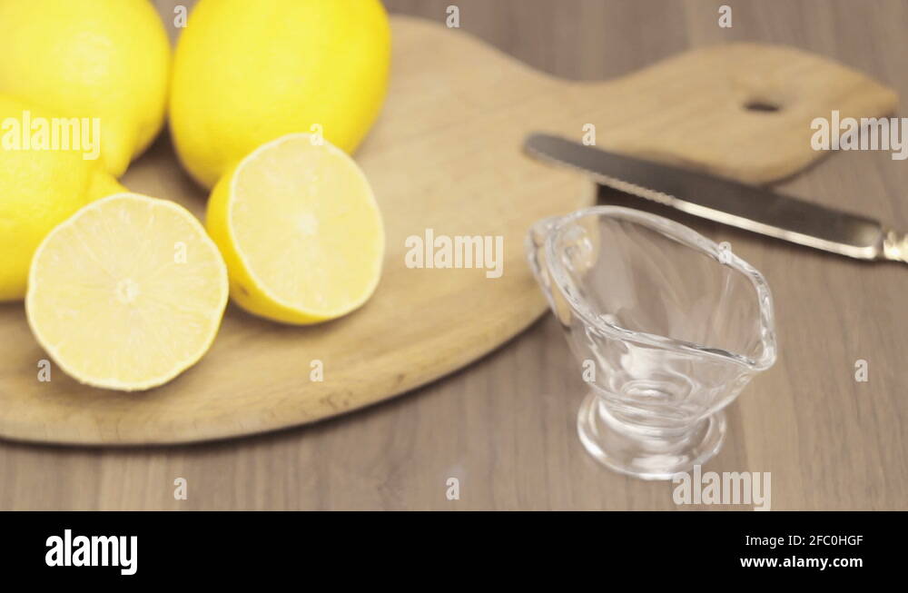 Vintage glass lemon squeezer Stock Videos & Footage HD and 4K Video