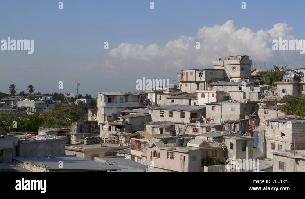 homes on the hillside in PetionVille, which is a neighborhood in Haiti