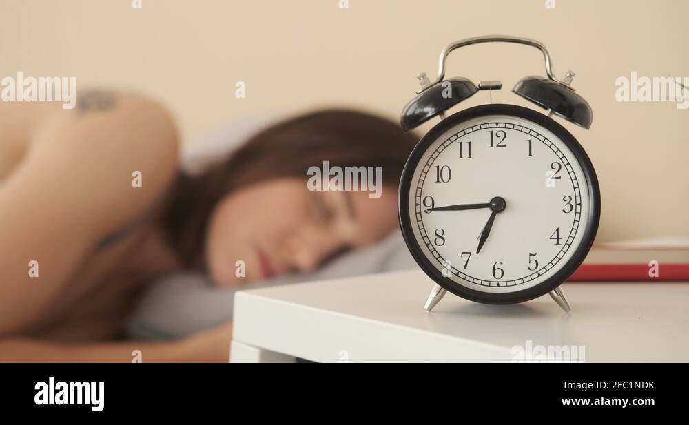 Person turning off alarm clock Stock Videos & Footage HD and 4K Video