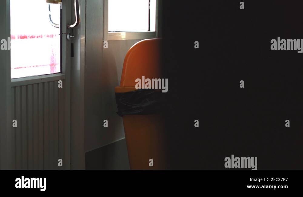 Plastic bag on the floor on windows Stock Videos & Footage HD and 4K