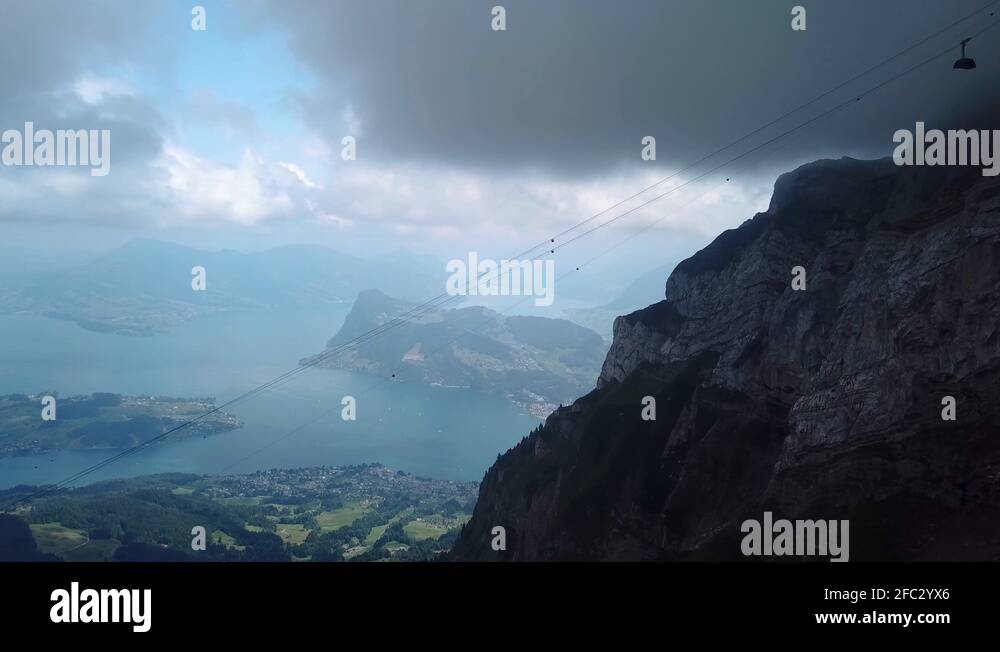Mount pilatus cable car Stock Videos & Footage HD and 4K Video Clips