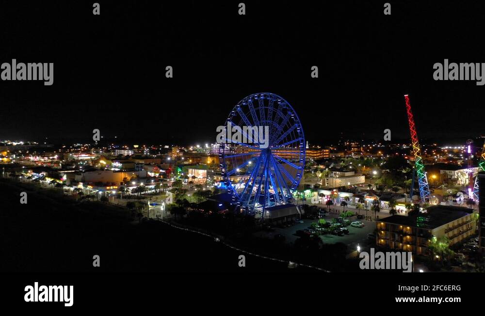 Myrtle beach skywheel Stock Videos & Footage HD and 4K Video Clips