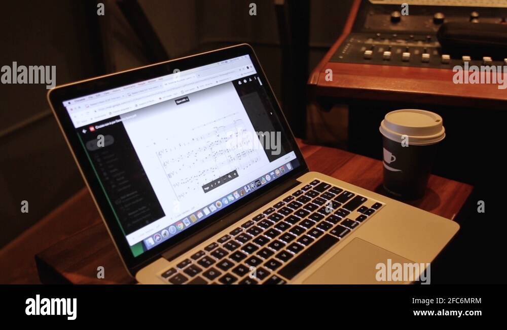 Melody music sound key artistic Stock Videos & Footage HD and 4K