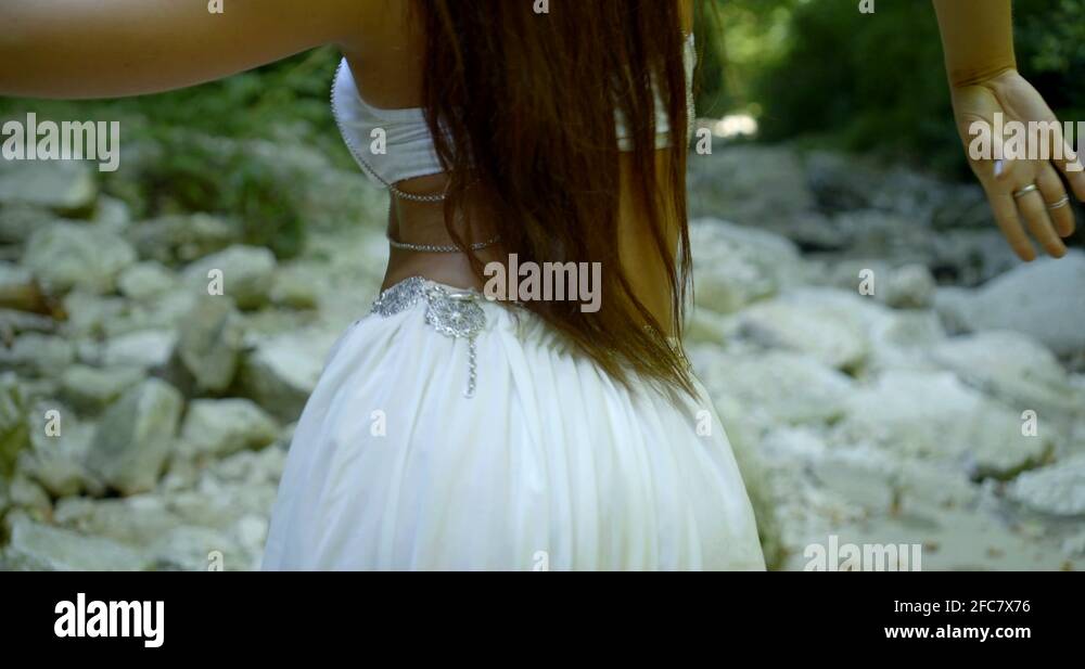Beautiful girl belly dance movement Stock Videos & Footage HD and 4K