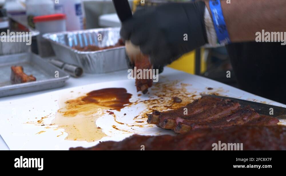 Bbq ribs austin Stock Videos & Footage HD and 4K Video Clips Alamy