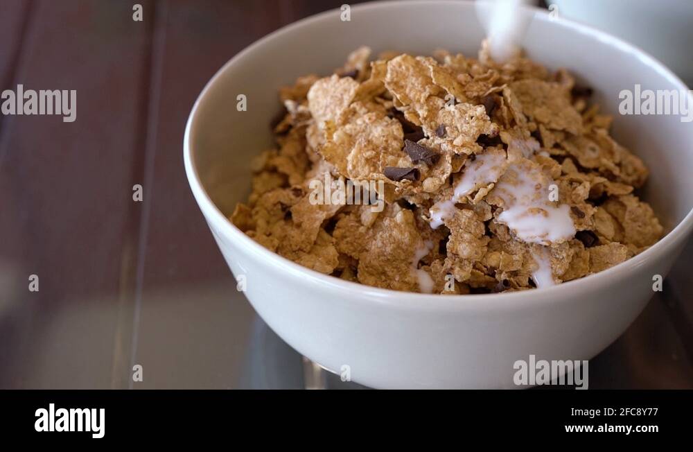 Cereal chocolate chips Stock Videos & Footage HD and 4K Video Clips