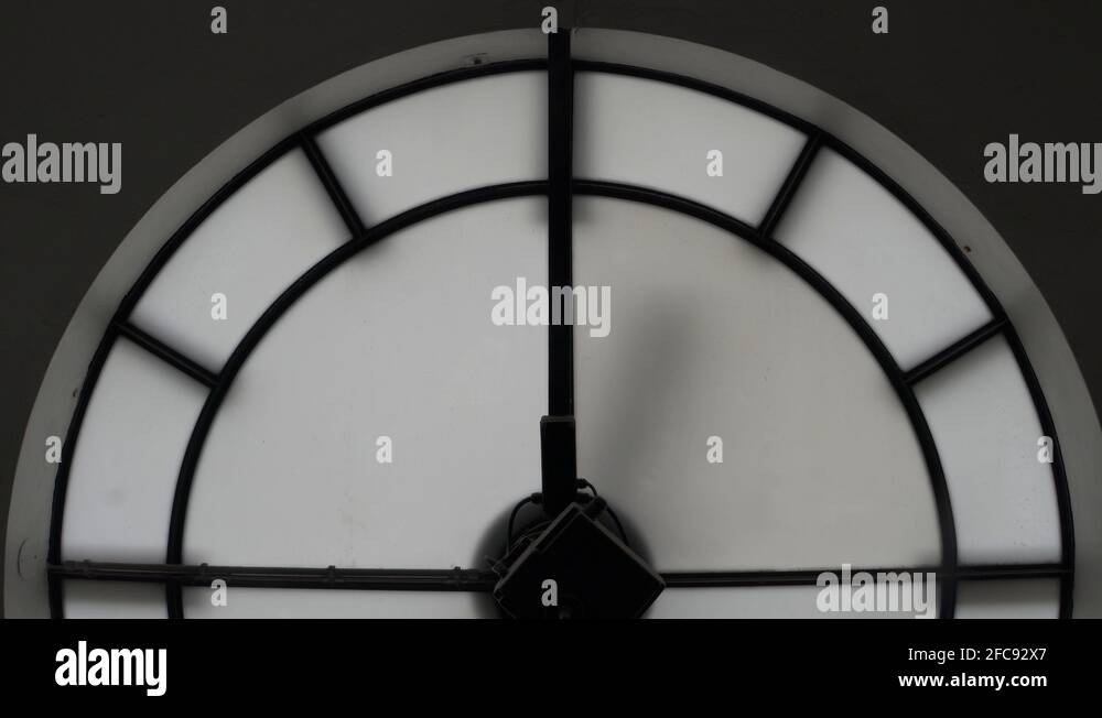 Hallgrimskirkja church clock tower reykjavik Stock Videos & Footage