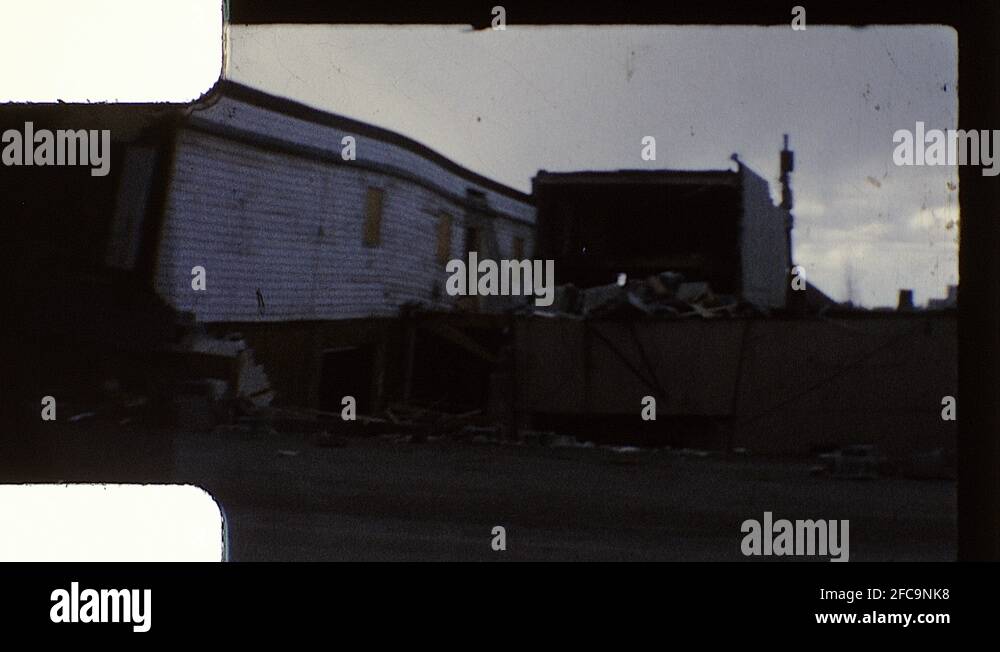 1960s The Great Alaska Earthquake Natural Disaster Vintage Old Film