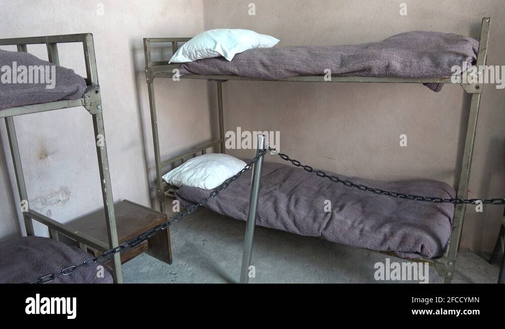Prison cell bunk beds Stock Videos & Footage HD and 4K Video Clips