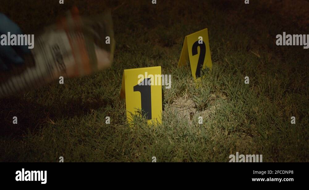 Crime Scene Investigator Collect Evidence Stock Video Footage Alamy
