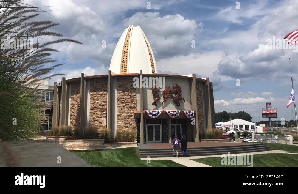 Canton football hall of fame Stock Videos & Footage - HD and 4K Video