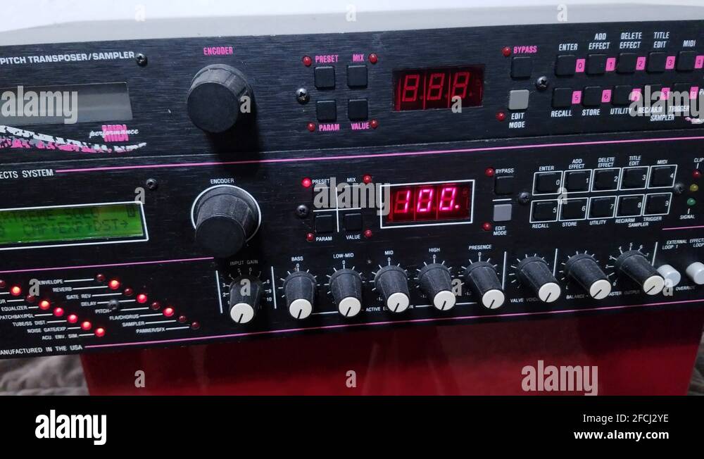 Electronic audio processing system used for digital audio processing