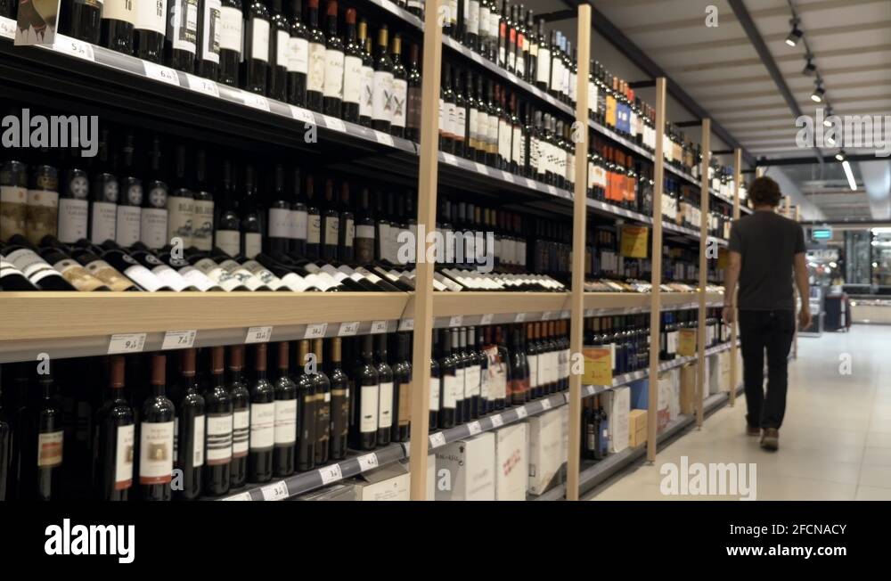 Customer liquor bottles Stock Videos & Footage HD and 4K Video Clips