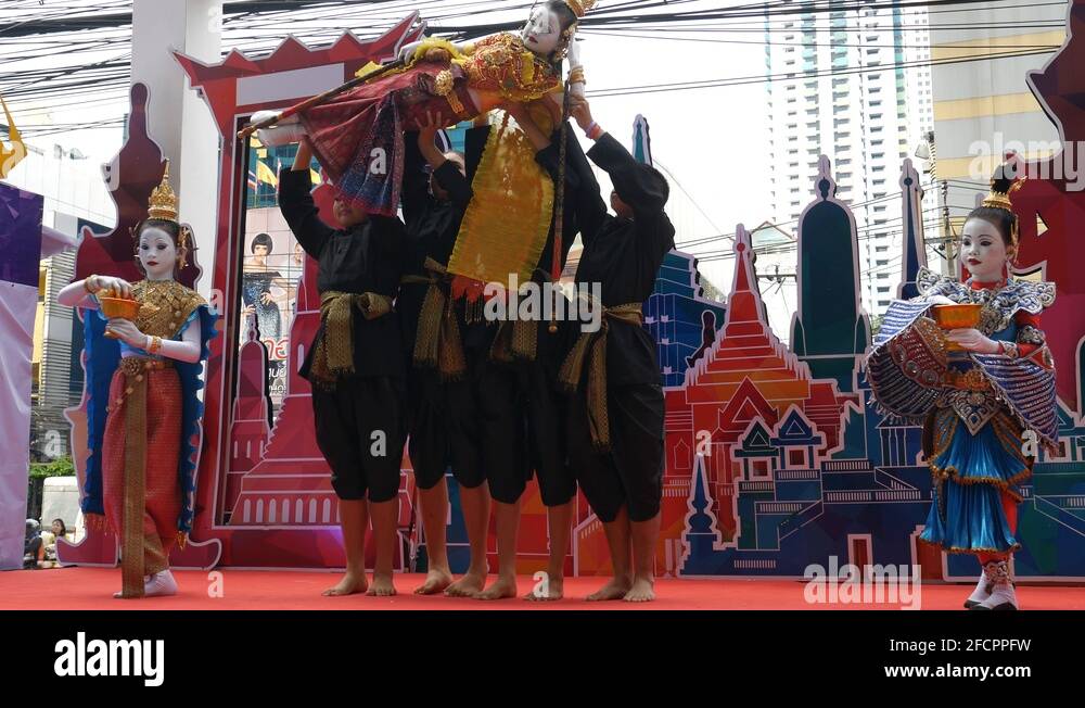 Thai puppet performance art culture Stock Videos & Footage HD and 4K
