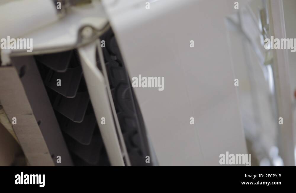 Cleaning of home air conditioner from contamination by bacteria and