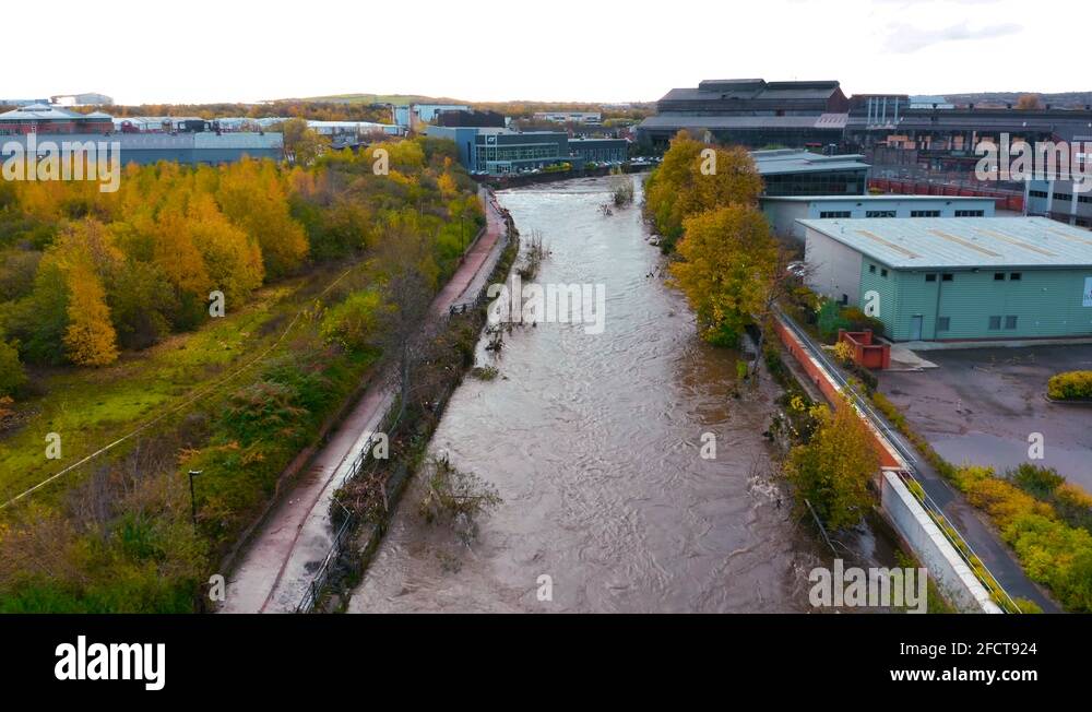 River don yorkshire aerial Stock Videos & Footage HD and 4K Video
