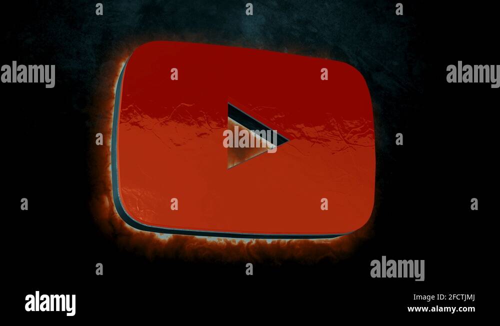 Youtube logo black Stock Videos & Footage HD and 4K Video Clips Alamy