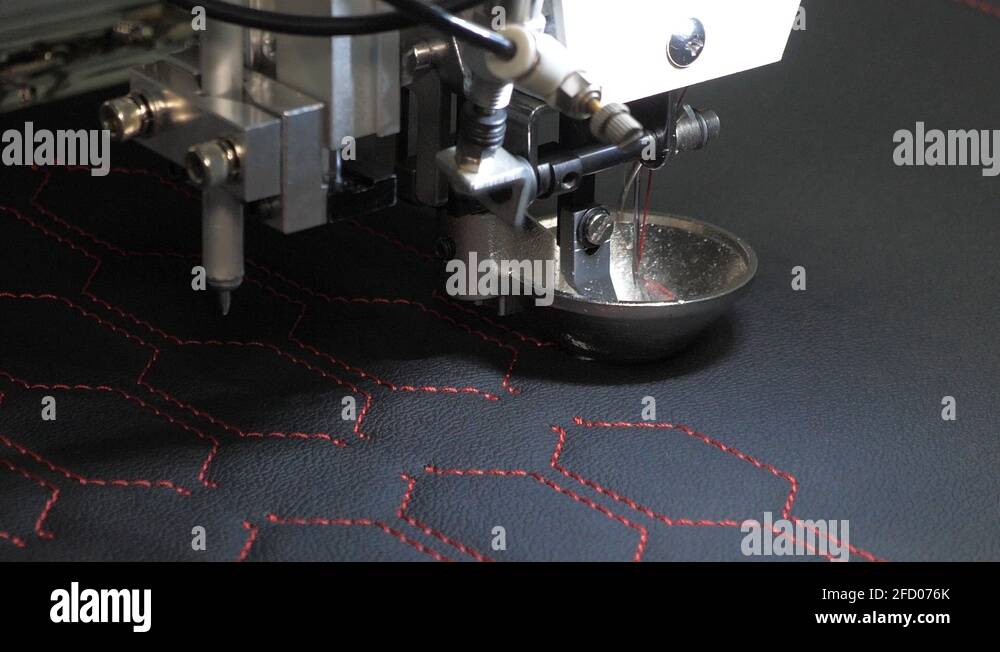 sewing machine control computer. automatic sewing machine. Automated