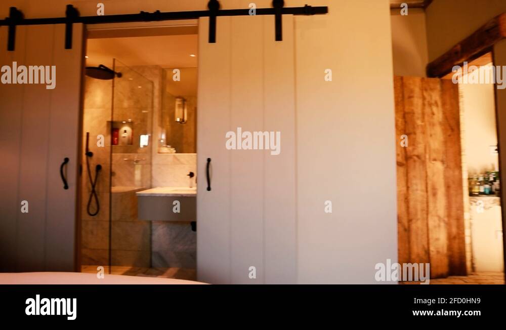 Bathroom in barn conversion in Stock Videos & Footage HD and 4K Video