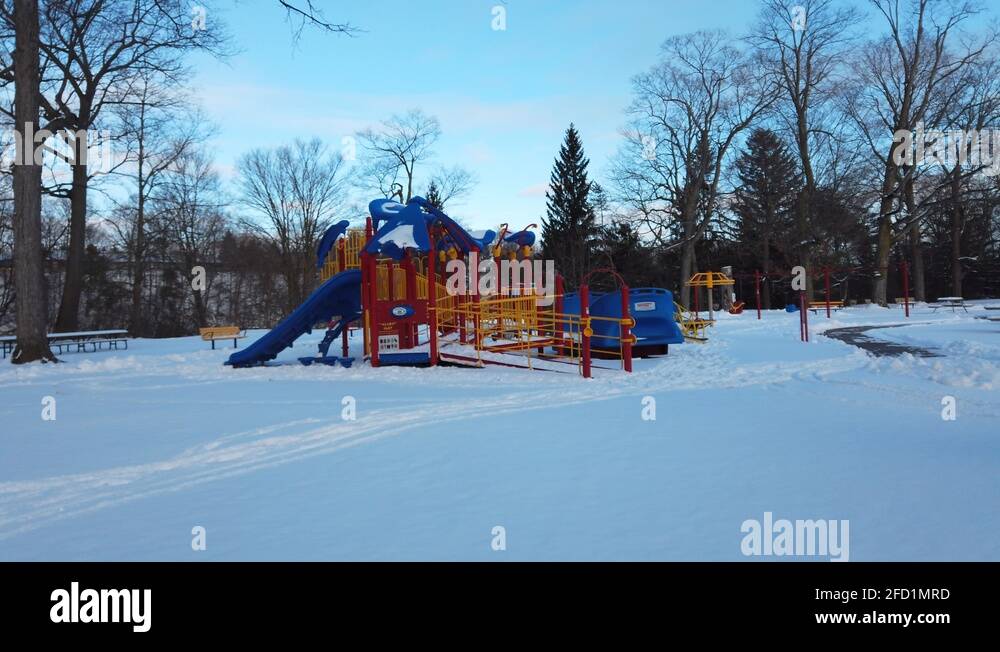School Children Playground In Winter Stock Videos Footage Hd And 4k