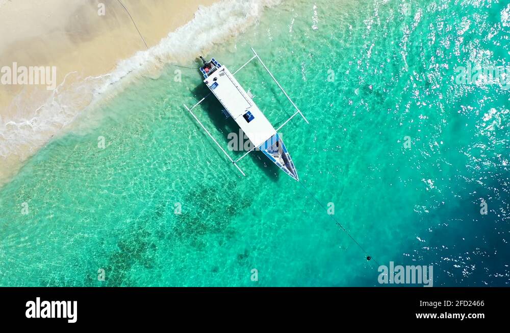 Hulhumale Island, Maldives Wonderful Scenery Of A Boat Floating in