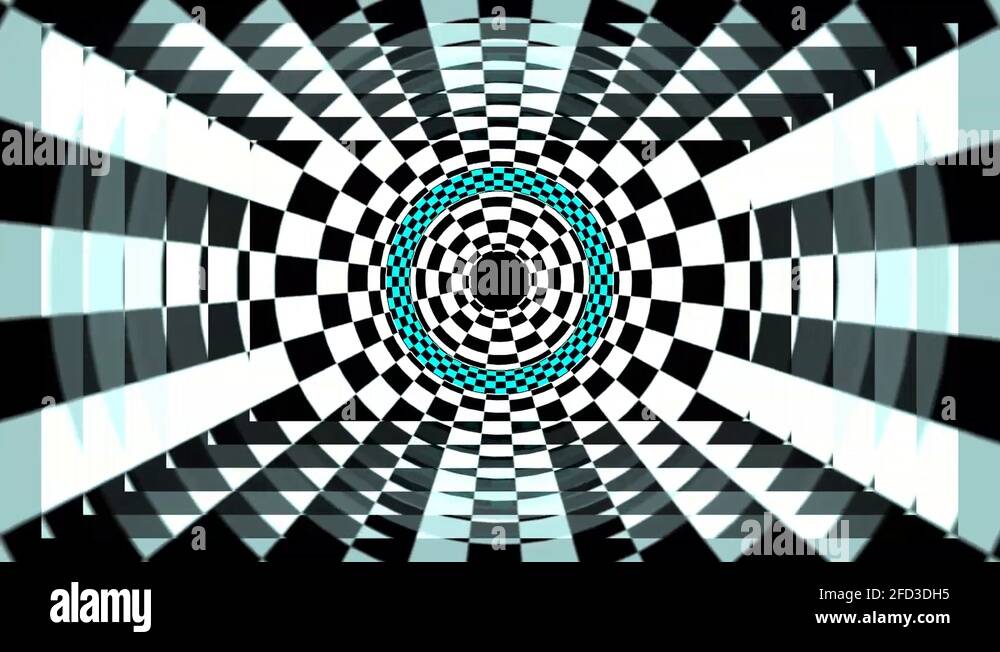 Optical illusion circles Stock Videos & Footage HD and 4K Video Clips