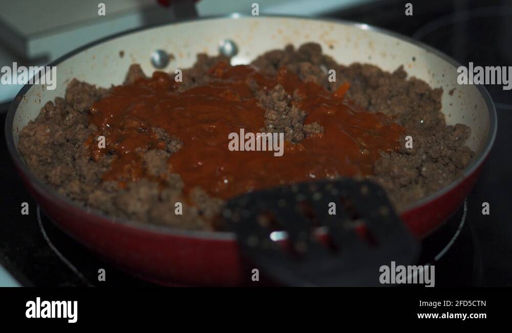 Ground beef meal prep Stock Videos & Footage HD and 4K Video Clips