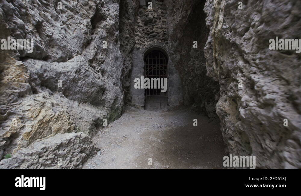 The Derinkuyu underground city is an ancient multilevel cave city in