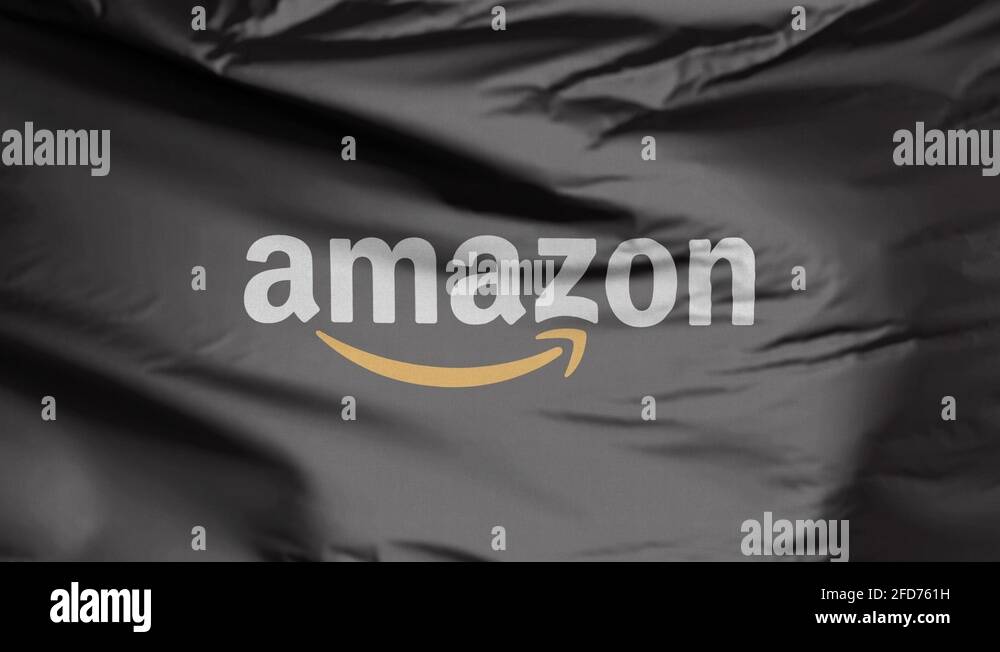Amazon logo black background Stock Videos & Footage HD and 4K Video