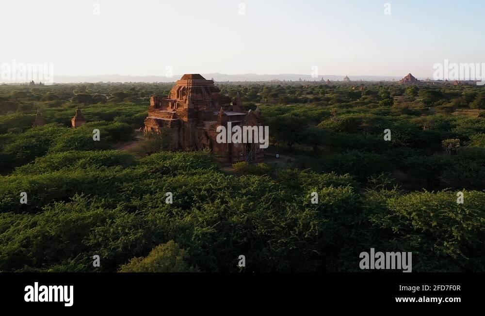 Bagan temples myanmar aerial Stock Videos & Footage - HD and 4K Video ...