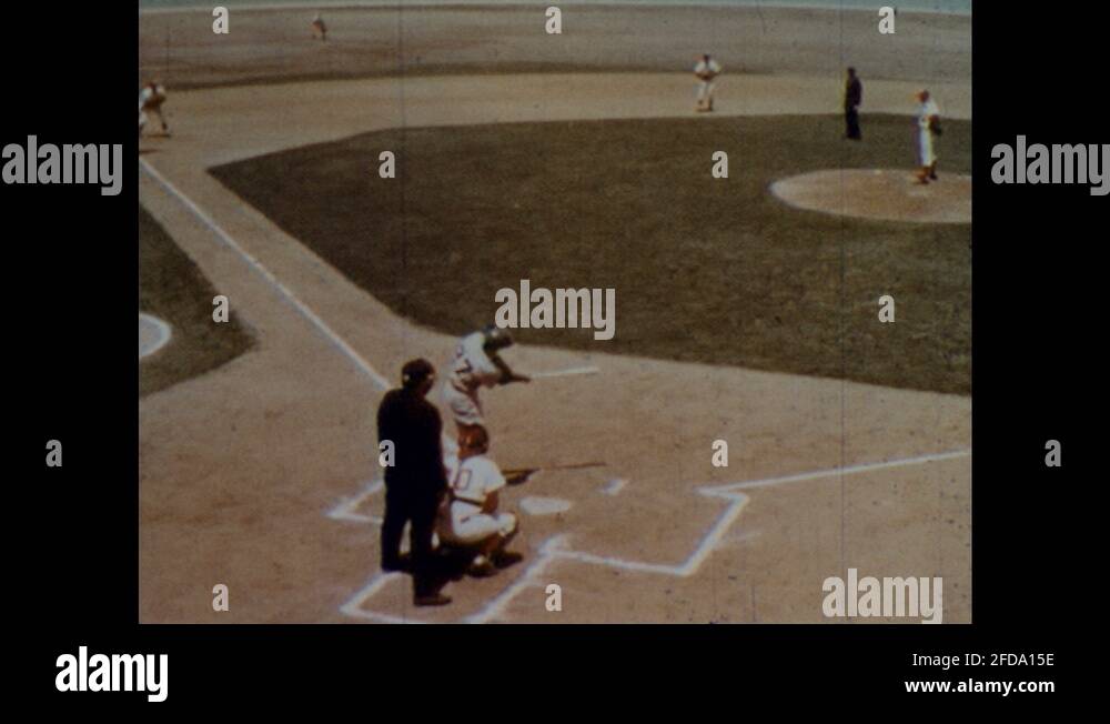 Batter catcher and umpire at home plate Stock Videos & Footage HD and