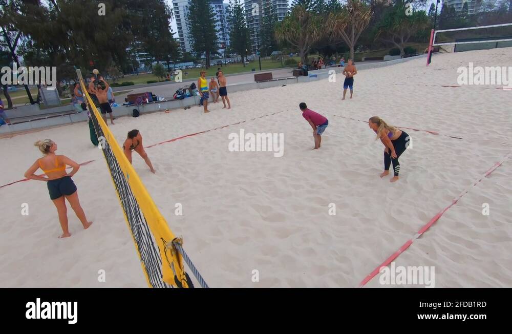 Women beach volleyball australia Stock Videos & Footage HD and 4K