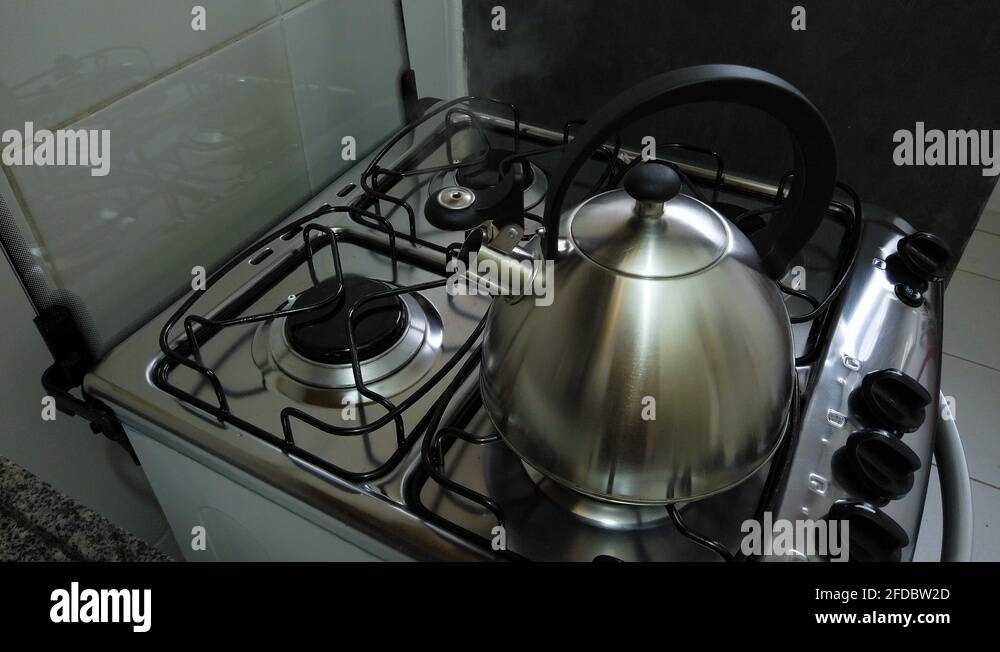 Coffee kettle on stove Stock Videos & Footage HD and 4K Video Clips