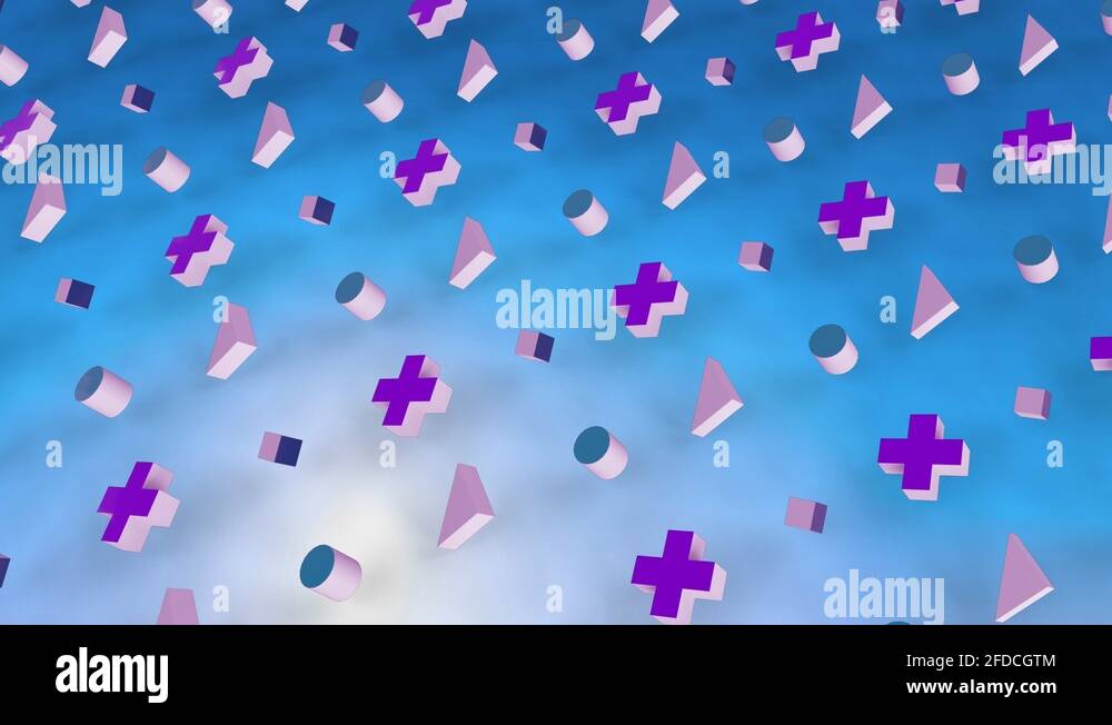 3d pink forms in blue Stock Videos & Footage - HD and 4K Video Clips ...