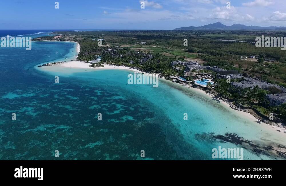 Belle mare beach mauritius island Stock Videos & Footage HD and 4K