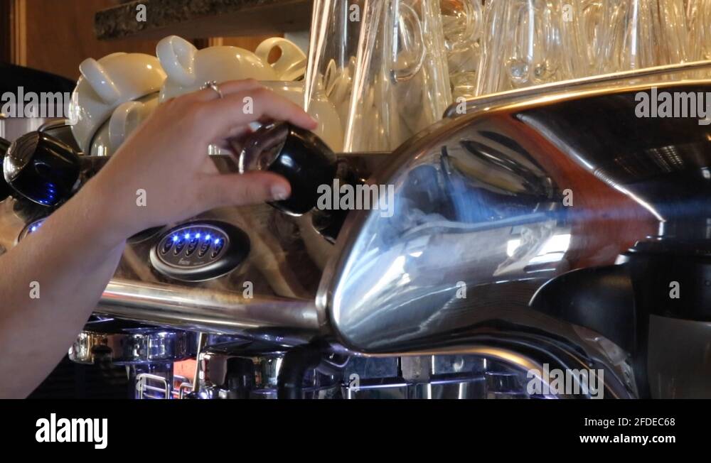 Gaggia coffee machine Stock Videos & Footage HD and 4K Video Clips