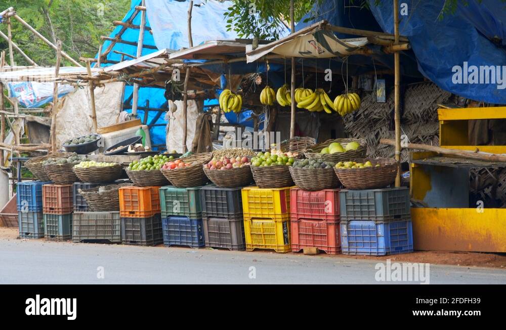Roadside fruit fruits stand Stock Videos & Footage HD and 4K Video