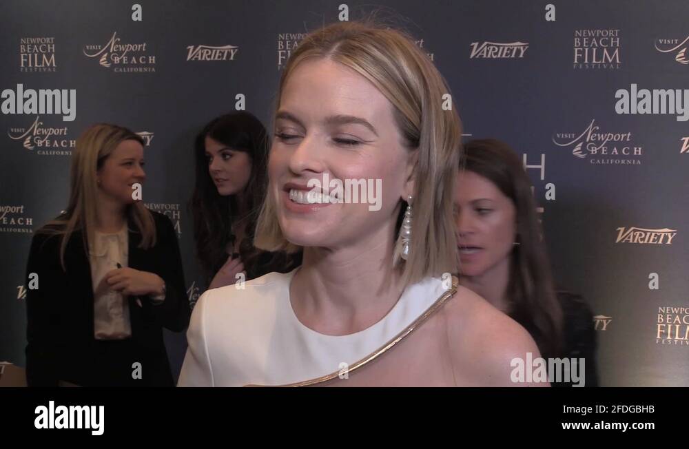 Interview with Alice Eve at Newport Beach Film Festival UK Honours