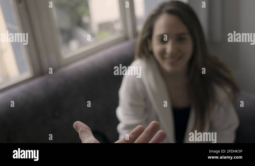 girl holding guy's hand. Pov of a romantic couple holding hands Stock Video Footage Alamy