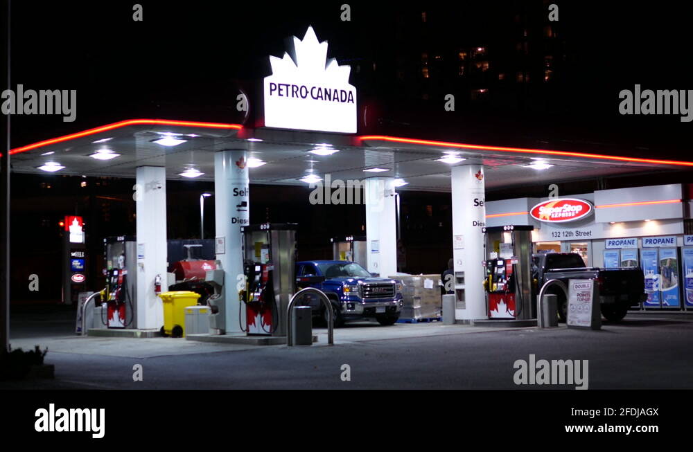 Petro canada gas station Stock Videos & Footage HD and 4K Video Clips