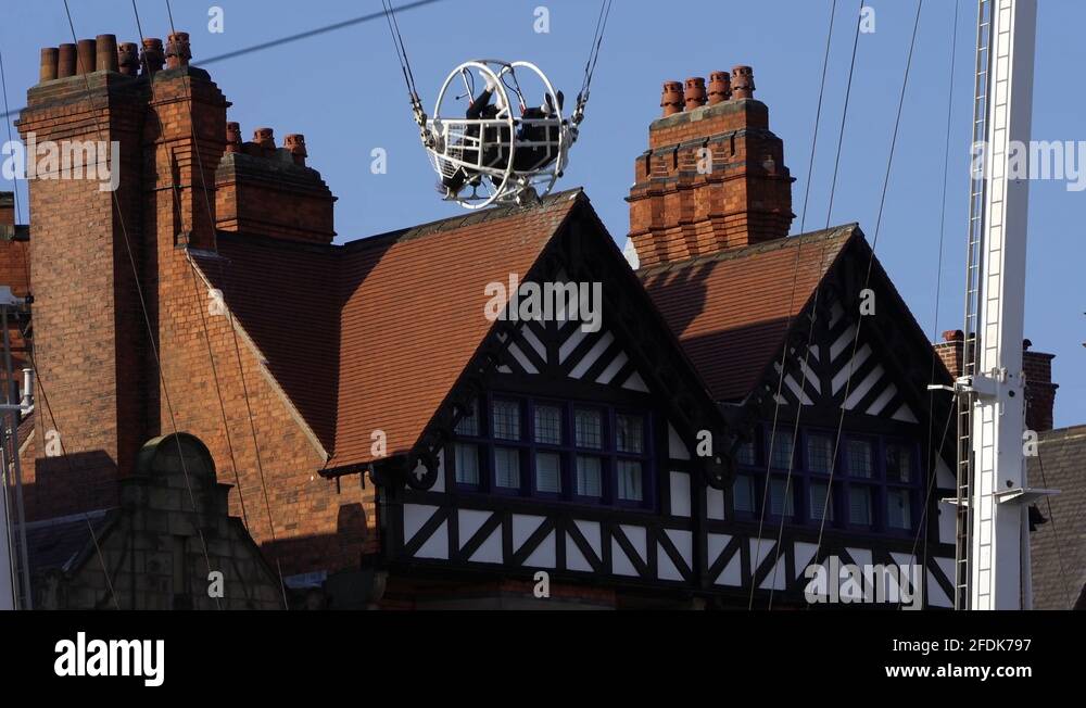 Amusement Park Ride in London Stock Video Footage Alamy