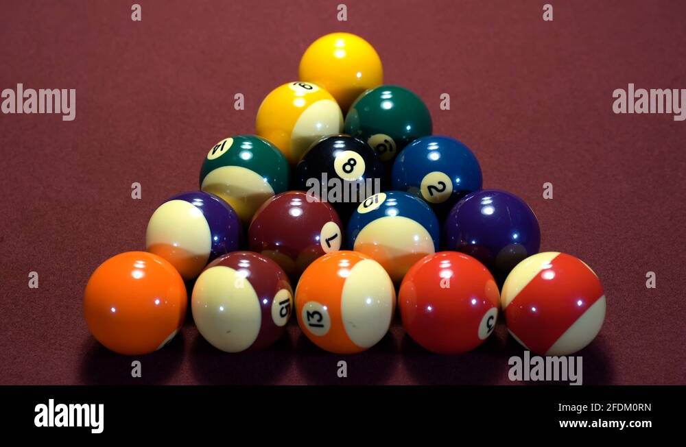 Pool table break Stock Videos & Footage HD and 4K Video Clips Alamy