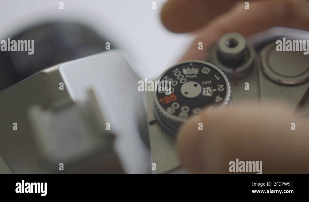 Mechanical shutter speed dial Stock Videos & Footage HD and 4K Video