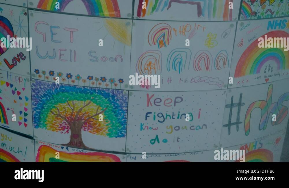 Nhs rainbow drawing drawings Stock Videos &amp; Footage - HD and 4K Video ...