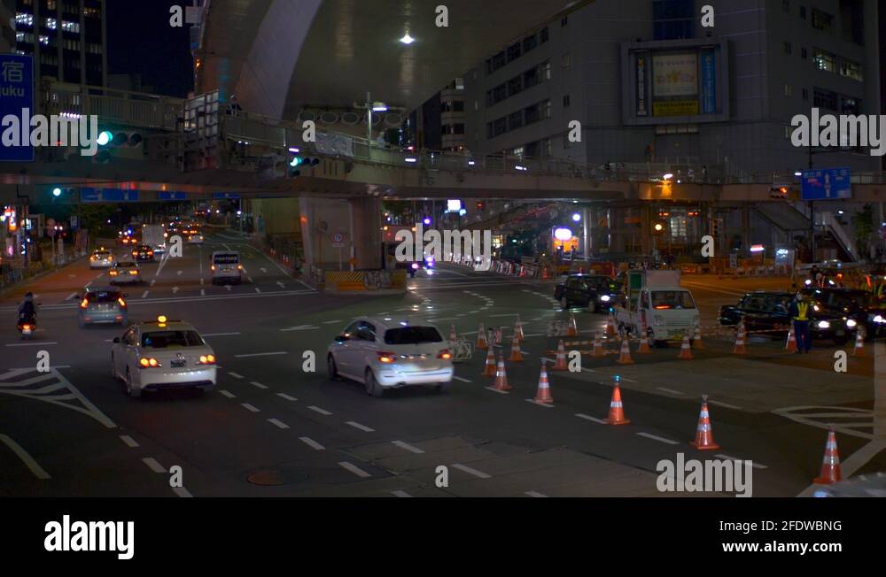 Traffic cones in japan Stock Videos & Footage HD and 4K Video Clips