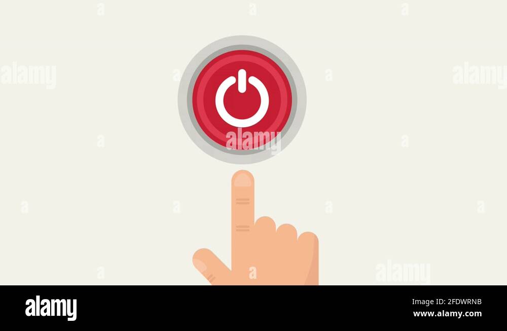 Power symbol on off switch graphic Stock Videos & Footage - HD and 4K ...