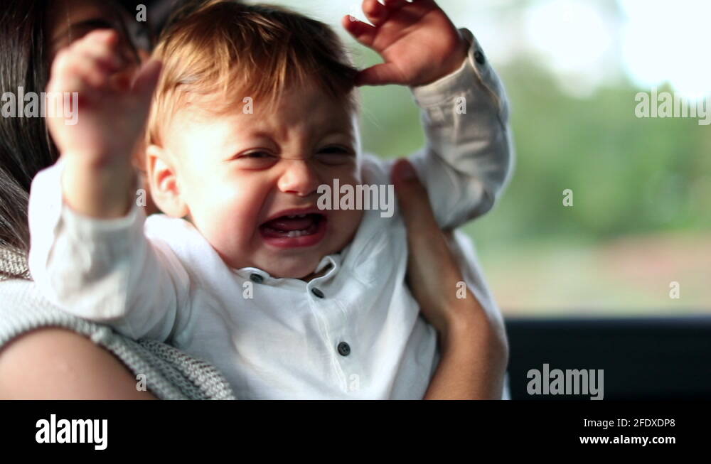 Baby crying in car seat Stock Videos & Footage HD and 4K Video Clips Alamy