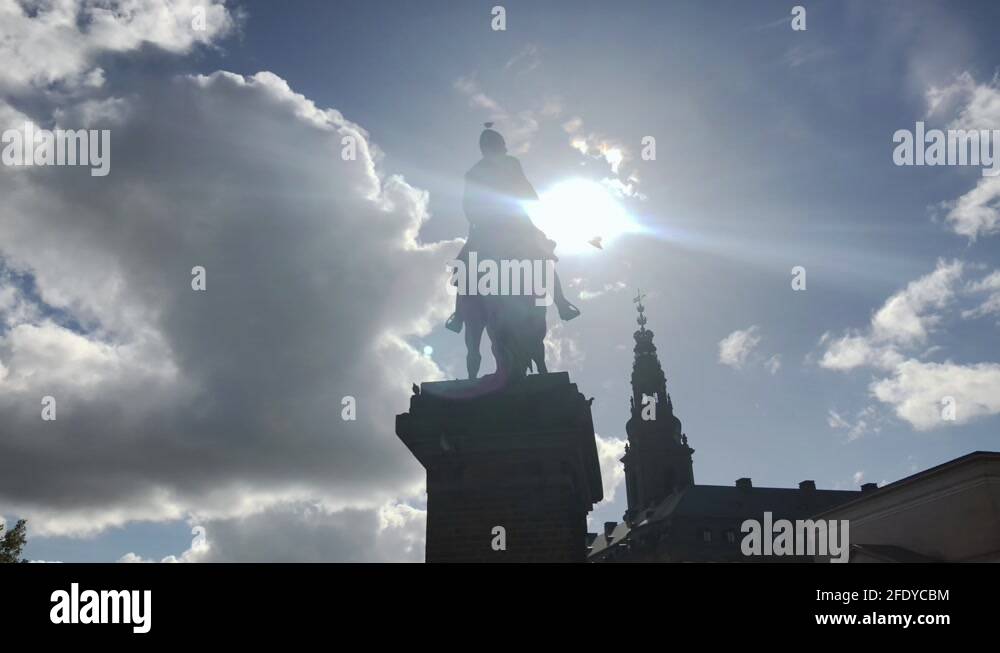 Equestrian statue of bishop absalon Stock Videos & Footage - HD and 4K ...